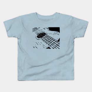 Acoustic Guitar Kids T-Shirt